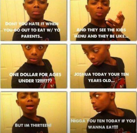 The facial expressions make it that much better!